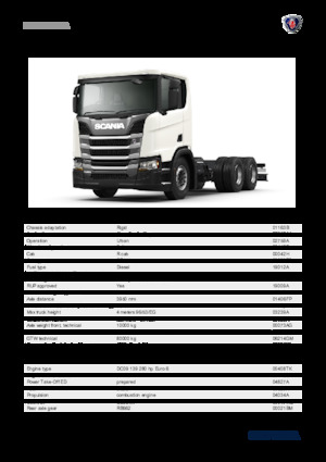 Tuhé podvozky Scania R 280 B6x4NA