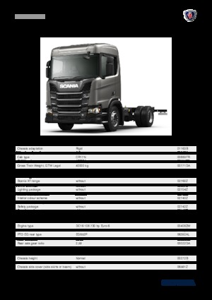 Tuhé podvozky Scania R 730 B4x2NZ
