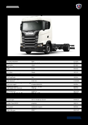 Tuhé podvozky Scania S 420 B4x2NA
