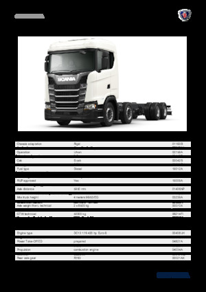 Tuhé podvozky Scania S 420 B8x2NA