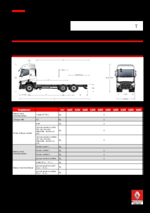 Tuhé podvozky Renault T 480.24.5 6x2 R LOW E6