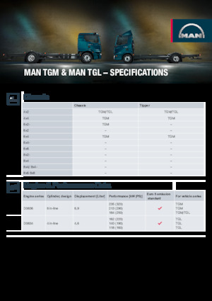 Tuhé podvozky MAN TGL 12.250