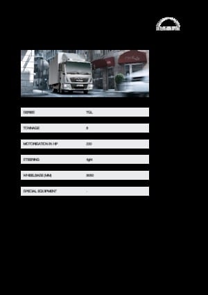 Tuhé podvozky MAN TGL 8.220 4x2