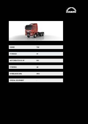 Tuhé podvozky MAN TGS 33.500 6x6