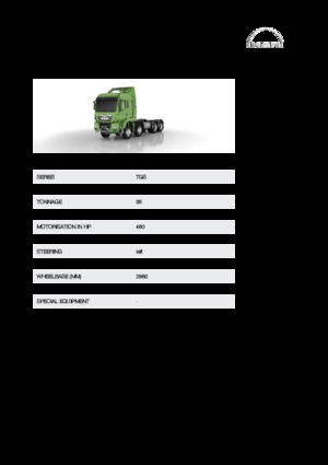 Tuhé podvozky MAN TGS 35.460 8x6