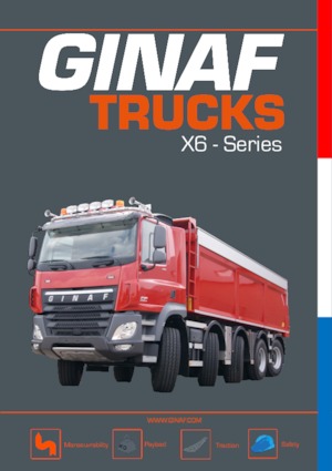 Tuhé podvozky Ginaf X6 4344 TS