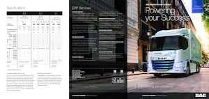 Tuhé podvozky DAF XF 310 FAN Electric