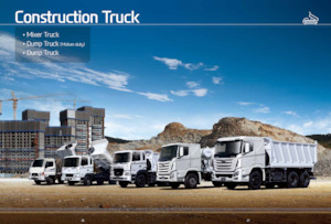 Tuhé podvozky Hyundai Commercial Vehicles XCIENT 6x4 15m3 D6AC