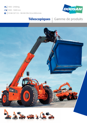 Teleskopické manipulátory Doosan DT160