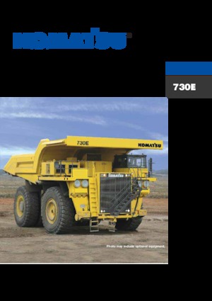 Pevné dampry Komatsu 730E