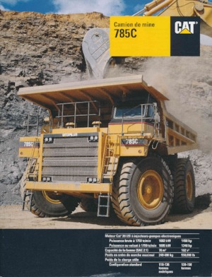 Pevné dampry Caterpillar 785C