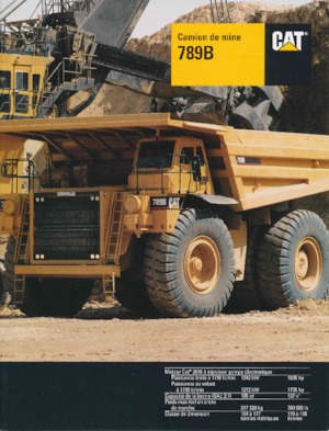 Pevné dampry Caterpillar 789B
