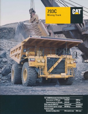 Pevné dampry Caterpillar 793C