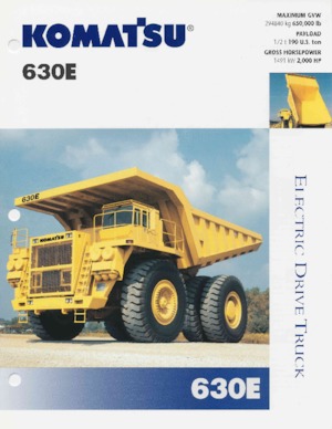 Pevné dampry Komatsu 630E
