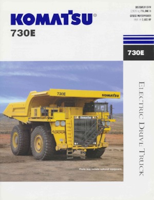 Pevné dampry Komatsu 730E
