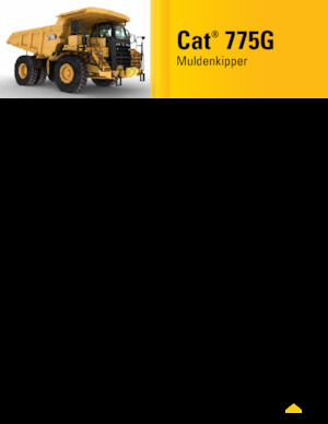 Pevné dampry Caterpillar 775G