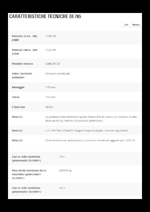 Pevné dampry Caterpillar 785