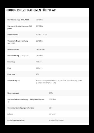 Pevné dampry Caterpillar 794 AC