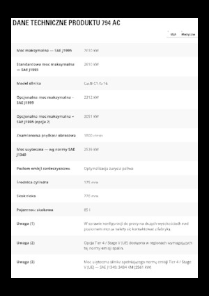 Pevné dampry Caterpillar 794 AC