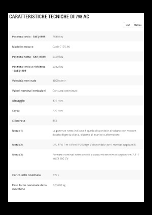 Pevné dampry Caterpillar 798 AC