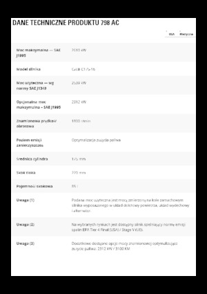 Pevné dampry Caterpillar 798 AC