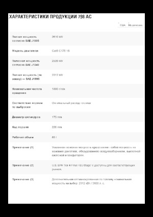 Pevné dampry Caterpillar 798 AC