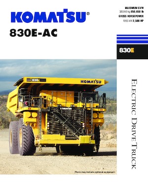 Pevné dampry Komatsu 830E-AC