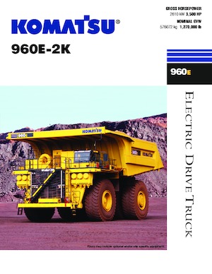 Pevné dampry Komatsu 960E-2K