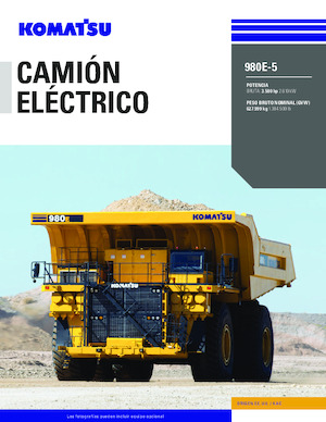 Pevné dampry Komatsu 980E-5