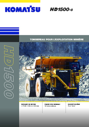 Pevné dampry Komatsu HD1500-8