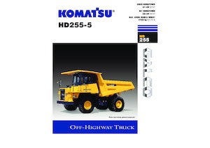 Pevné dampry Komatsu HD255-5