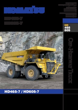 Pevné dampry Komatsu HD465-7