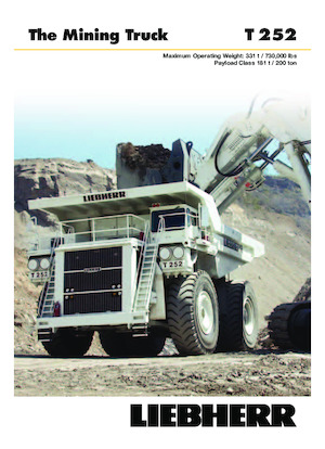 Pevné dampry Liebherr T 252