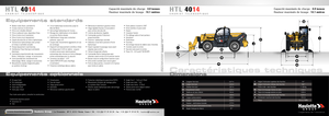 Teleskopické manipulátory Haulotte HTL4014