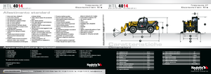 Teleskopické manipulátory Haulotte HTL4014