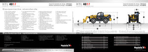 Teleskopické manipulátory Haulotte HTL4017