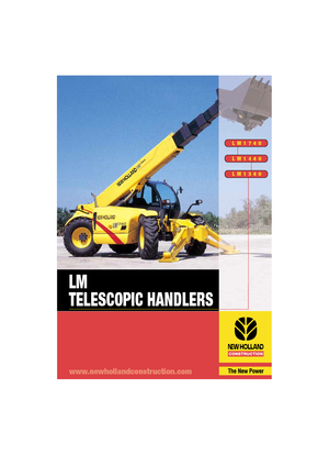 Teleskopické manipulátory New Holland LM 1340 turbo