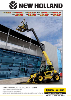 Teleskopické manipulátory New Holland LM 1333 turbo