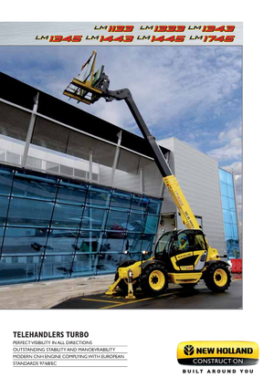 Teleskopické manipulátory New Holland LM 1333 turbo