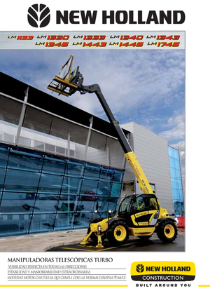 Teleskopické manipulátory New Holland LM 1333 turbo