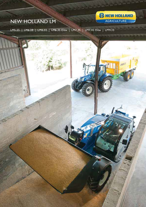 Teleskopické manipulátory New Holland LM 7.42 Elite