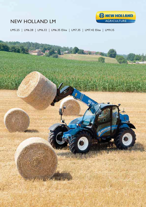 Teleskopické manipulátory New Holland LM 7.42 Elite