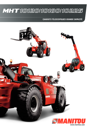 Teleskopické manipulátory Manitou MHT 10180