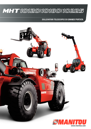 Teleskopické manipulátory Manitou MHT 10180