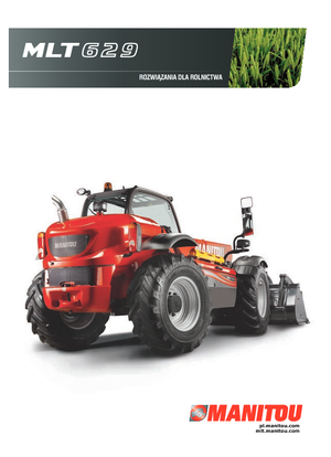 Teleskopické manipulátory Manitou MLT 629 24