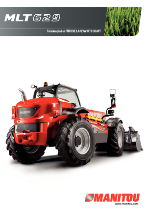 Teleskopické manipulátory Manitou MLT 629 24