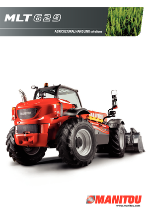 Teleskopické manipulátory Manitou MLT 629 24