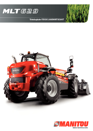 Teleskopické manipulátory Manitou MLT 629 24