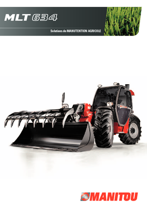 Teleskopické manipulátory Manitou MLT 634-120  LSU