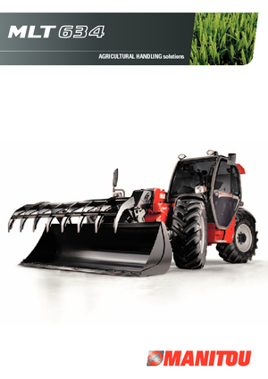Teleskopické manipulátory Manitou MLT 634-120  LSU